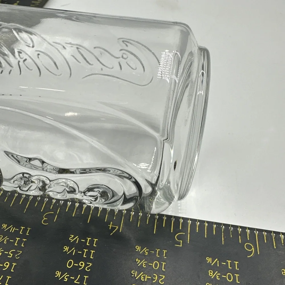 Genuine Coca-Cola Clear Glass Can Sized Cup 5